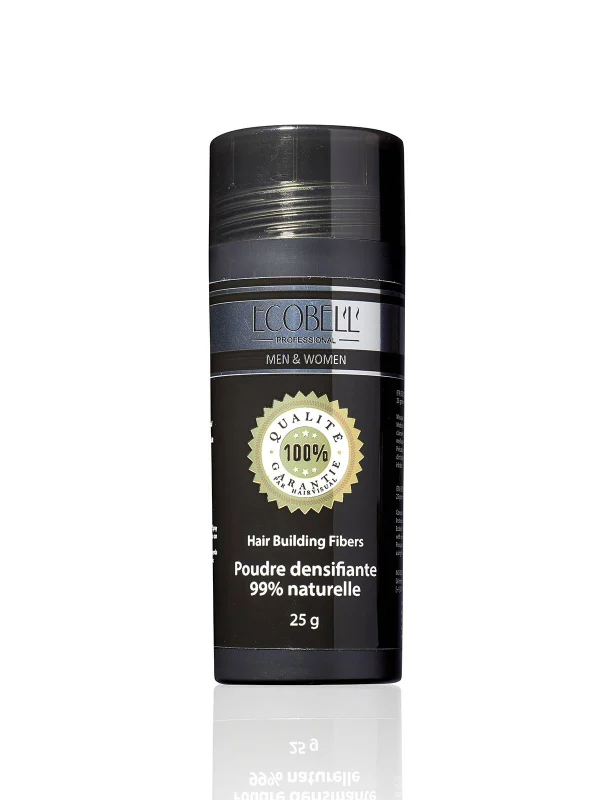 Ecobell Professional Hair Building Fibers – Ίνες Πύκνωσης Μαλλιών 25gr Medium Brown