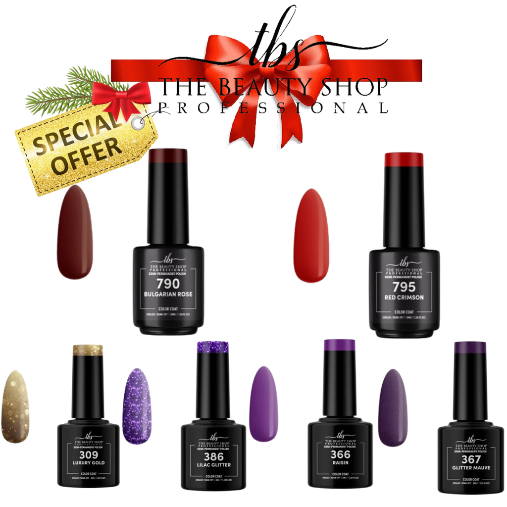 Έτοιμο επαγγελματικό πακέτο με 4 ημιμόνιμα 8ml και 2 ημιμόνιμα 15ml σε μοναδική τιμή