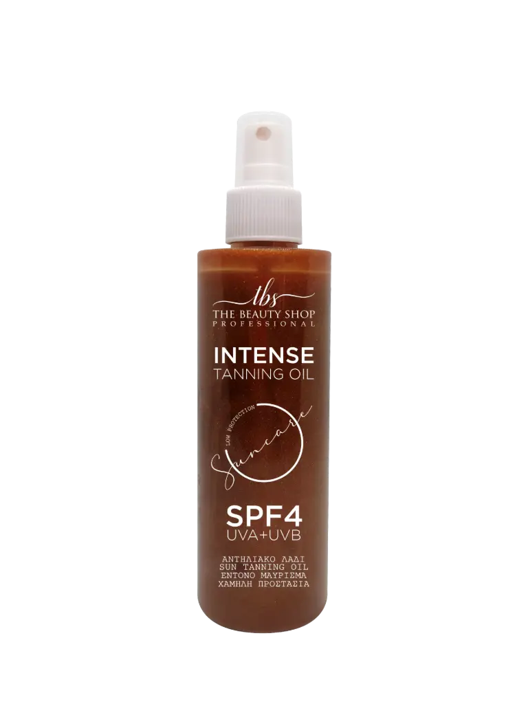 ΑΝΤΗΛΙΑΚΟ ΛΑΔΙ INTENSE ΓΙΑ ΕΝΤΟΝΟ ΜΑΥΡΙΣΜΑ ΜΕ ΧΑΜΗΛΗ ΠΡΟΣΤΑΣΙΑ, 200ML