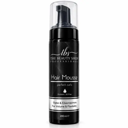 TBS Professional Hair Mousse Perfect Curls – Αφρός Μαλλιών για Όγκο & Ελαστικότητα 200ml