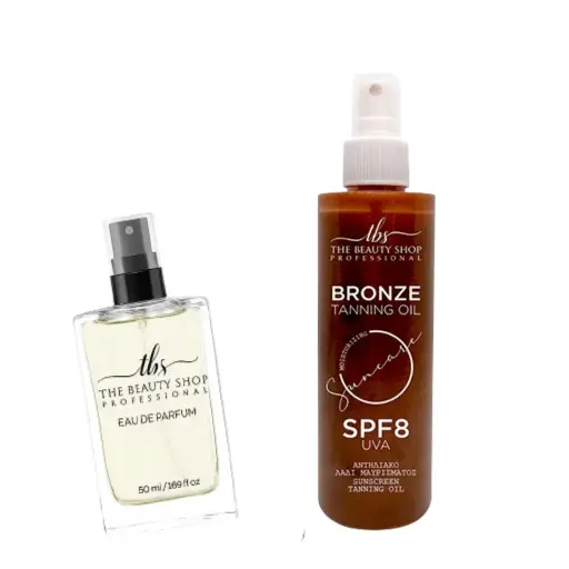Αντηλιακό λάδι BRONZE TANNING OIL SPF 8 200ml & Δώρο ένα καλοκαιρινό άρωμα 50ml 